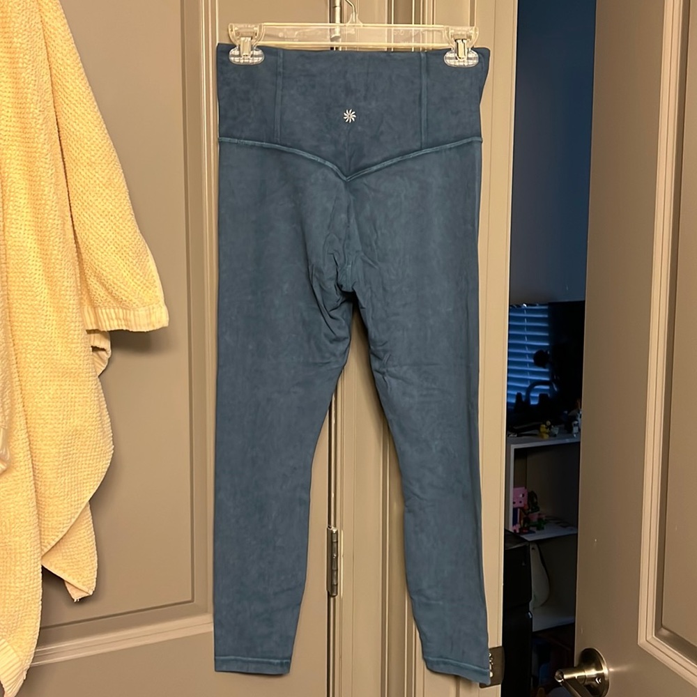 Acid wash athleta leggings. Size small